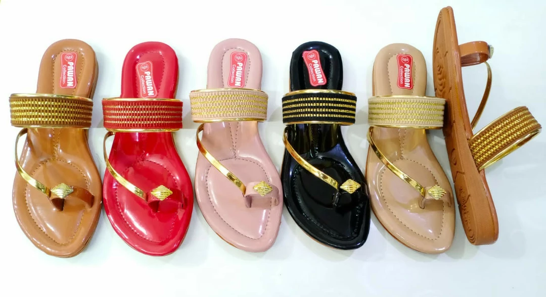 Ladies fancy slippers  uploaded by Pawan Collection on 5/6/2022