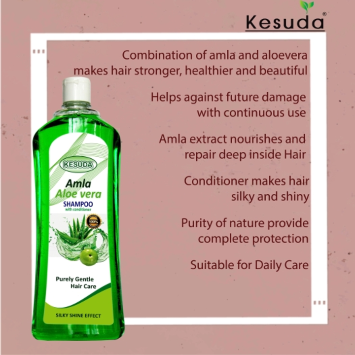 KESUDA Amla Premium shampoo for better hair care  uploaded by Wow_trendy_collection  on 5/6/2022