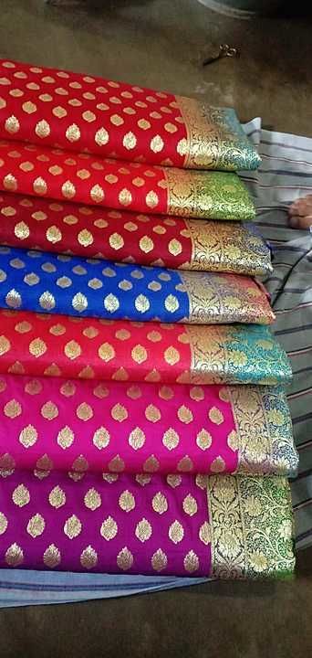 Banarasi handloom kataan satain saree uploaded by business on 10/24/2020