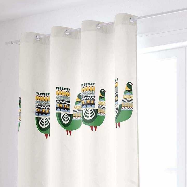 The Peacock in all elegance 6feet by 4 feet curtain uploaded by Kramah Designs on 10/24/2020