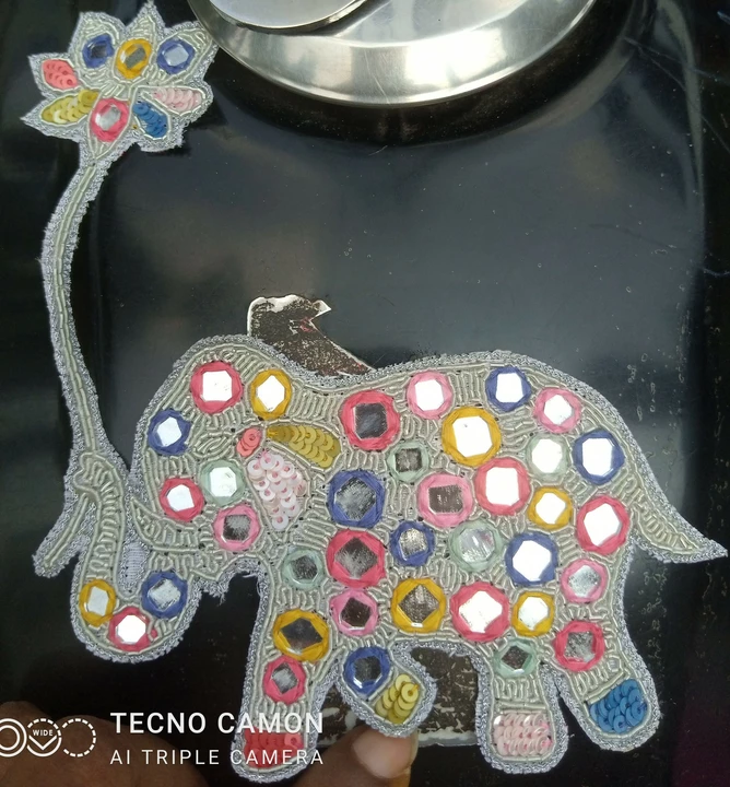Post image Hand embroidery Elephant