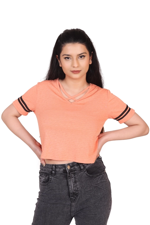 Guffu Women's colorblock CropTop  uploaded by business on 5/7/2022