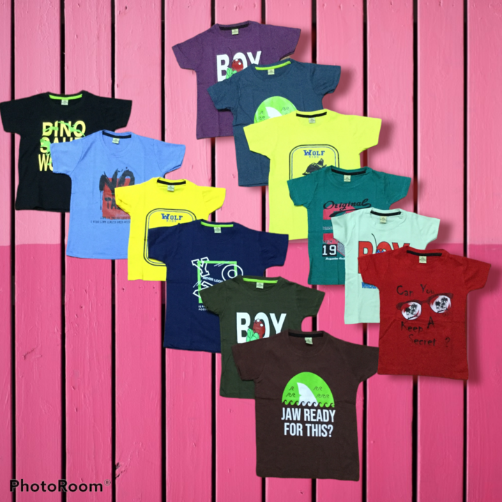 Boys tshirt uploaded by Colors Clothing Impex on 5/7/2022