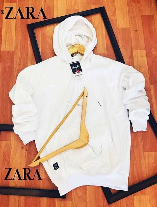 Post image *Brand- ZARA*

*Hoodie SWEATSHIRTS*

*Current Store Article*

Material : *100% Heavy FLEECE Fabric*

Size  : *L40, XL42, XXL 44*

*free shipping*
Heavy quality..🤟🏻🤟🏻🤟🏻🤟🏻

 *VERY SOFT FEEL-*
*comes with kangaroo pocket*

*Open orders*
 *200 PIECE IN STOCK*

*Weight = 580 gm*


PRICE - 649/-