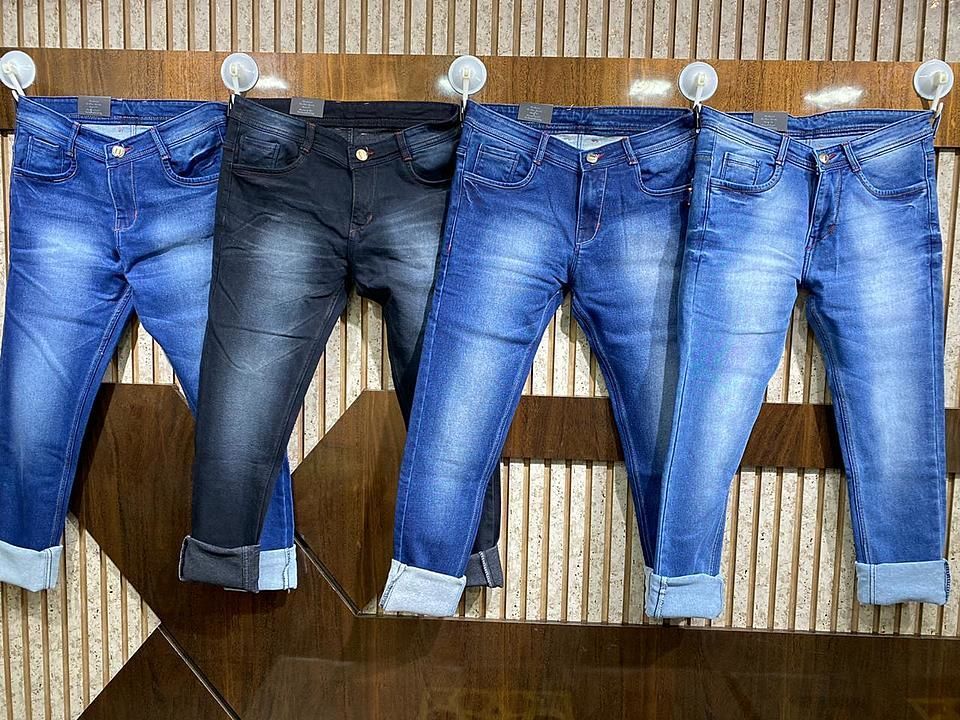 Men's Heavy Fabric Branded Knitted Denim Jeans  uploaded by Vipin Boss clothing on 6/16/2020