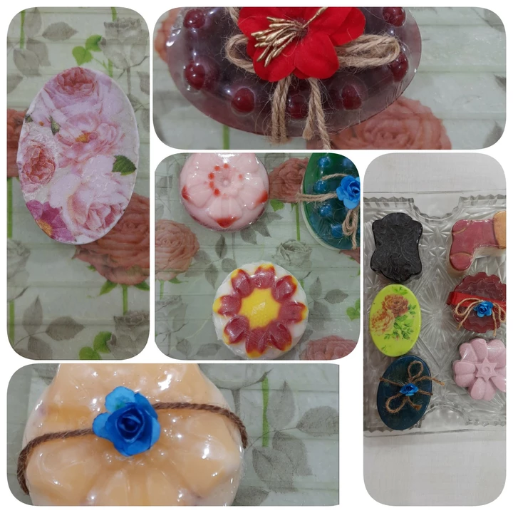 Post image These are all handmade soaps beautifully crafted for gifting and personal use.