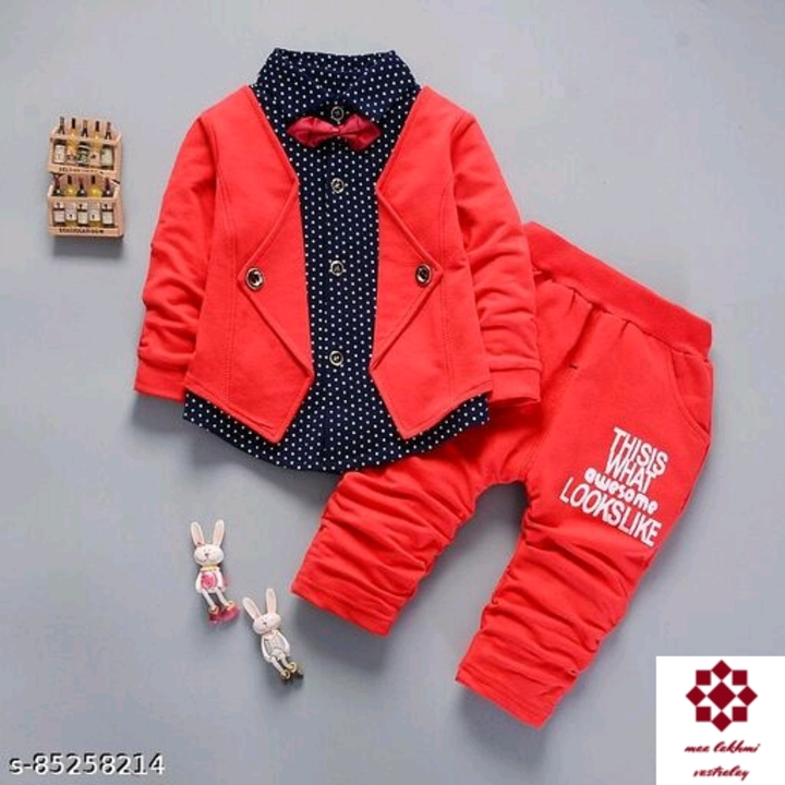 Post image I want 2 pieces of Kids Suit White Clothing set

.