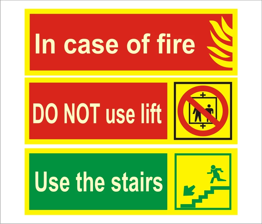 Fire Signage With SunBoard uploaded by AONE PRINT4 on 5/8/2022