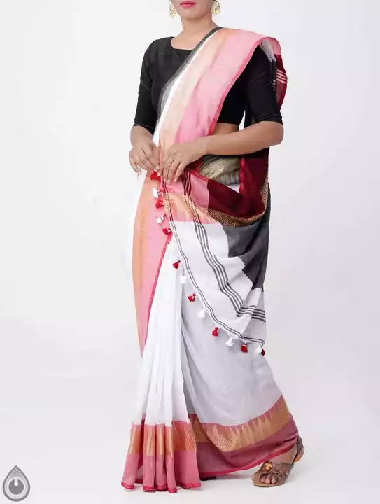 Most Demanding Bhumri Khadi Cotton Saree Collection  uploaded by Nilima Fashion House on 5/8/2022