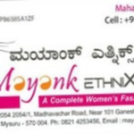 Business logo of MAYANK ETHNIX