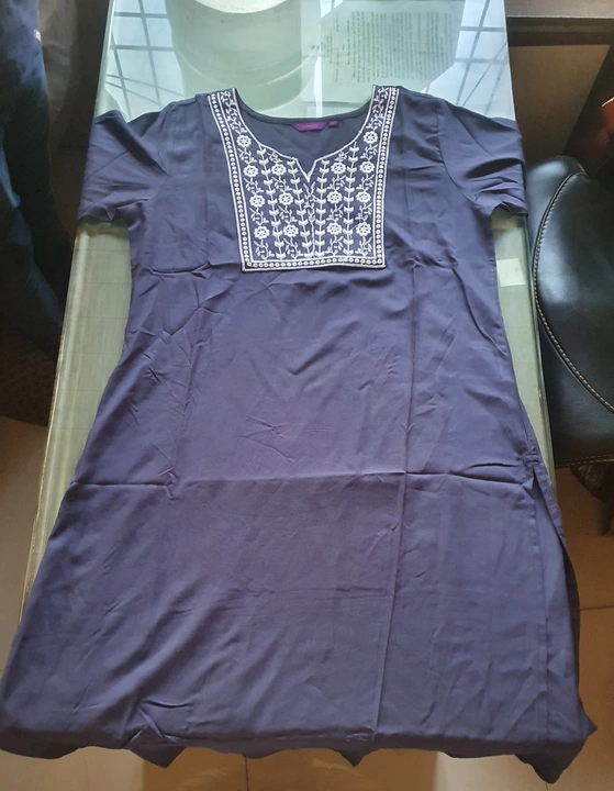 Post image Rayon Kurti With Multiple Colour Available With Embrodries