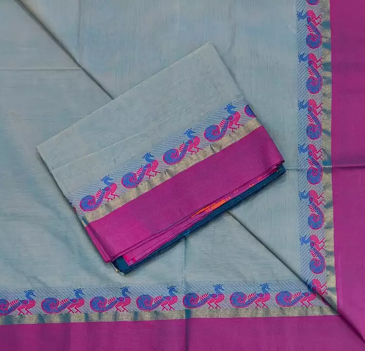 80 count running blouse saree  uploaded by K.M.A Trendy Collections  on 5/8/2022