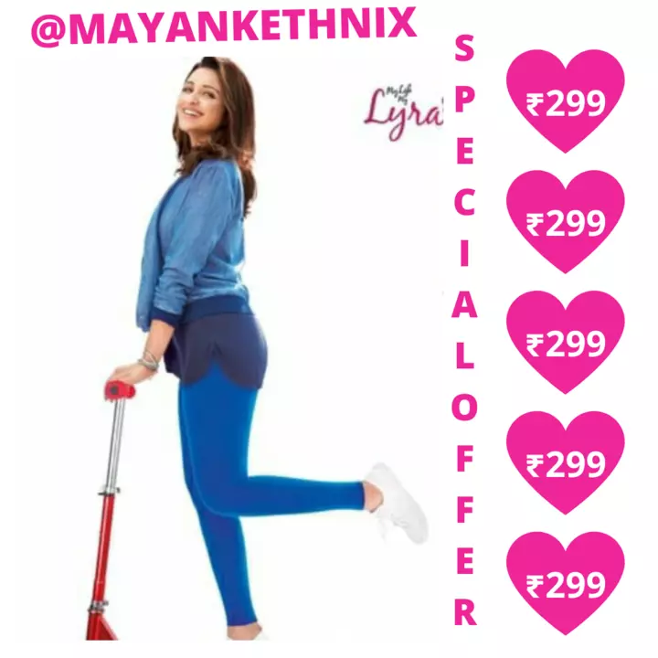 Lyra Ankle Length Leggings uploaded by MAYANK ETHNIX on 5/8/2022