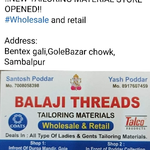 Business logo of Balaji threads