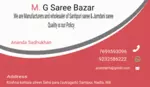 Business logo of M. G Saree Bazar