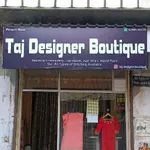 Business logo of Taj designer boutique