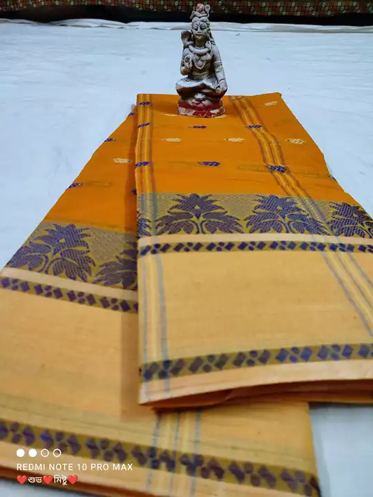 Bengal cotton Tant saree uploaded by business on 5/9/2022