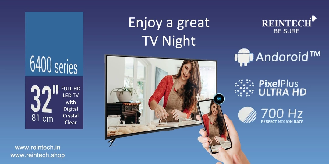 Reintech Smart Android Led Tv..!! uploaded by Reintech Electronics Pvt Ltd. on 5/9/2022