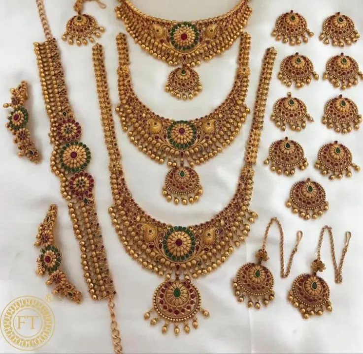 Mazag bridal set uploaded by Raju fashion on 5/9/2022