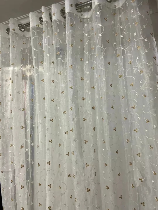 Post image Tissue embroidery curtains