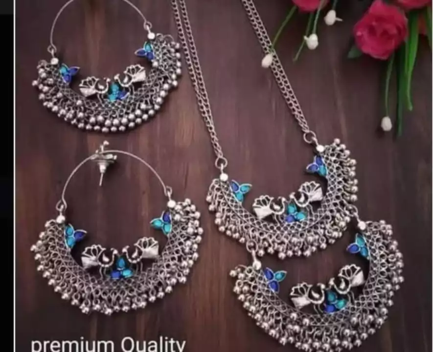 Post image Beautiful Necklace only Just Rs. 100/- with good quality.....