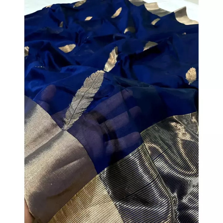 Pure handwoven designer chanderi saree uploaded by Virasat chanderi handloom on 5/9/2022