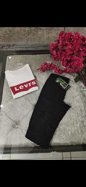 Tee + jeans 
700/- free ship
Tee size free upto 36
Jeans 28,30,32,34 uploaded by Divya creations  on 10/25/2020