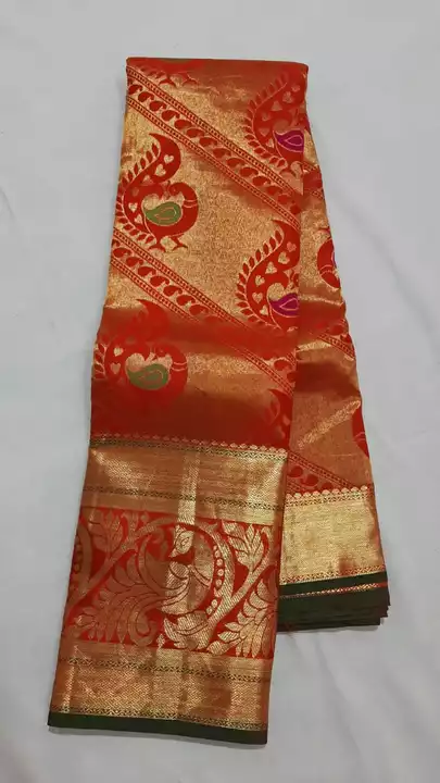 Kachipuram Broket Silk sarees uploaded by business on 5/10/2022