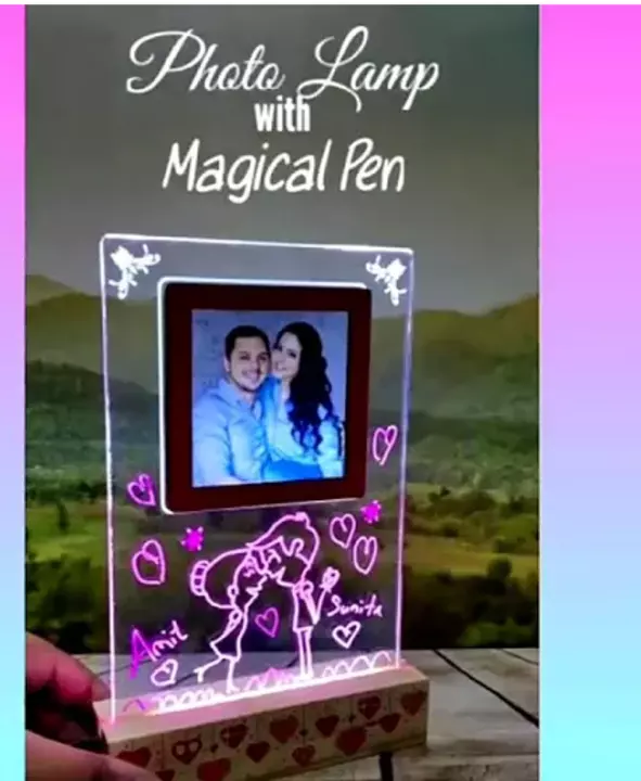 LED Photo Frame with Magic Prn uploaded by business on 5/10/2022
