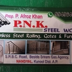 Business logo of P. N. K steel & glass work