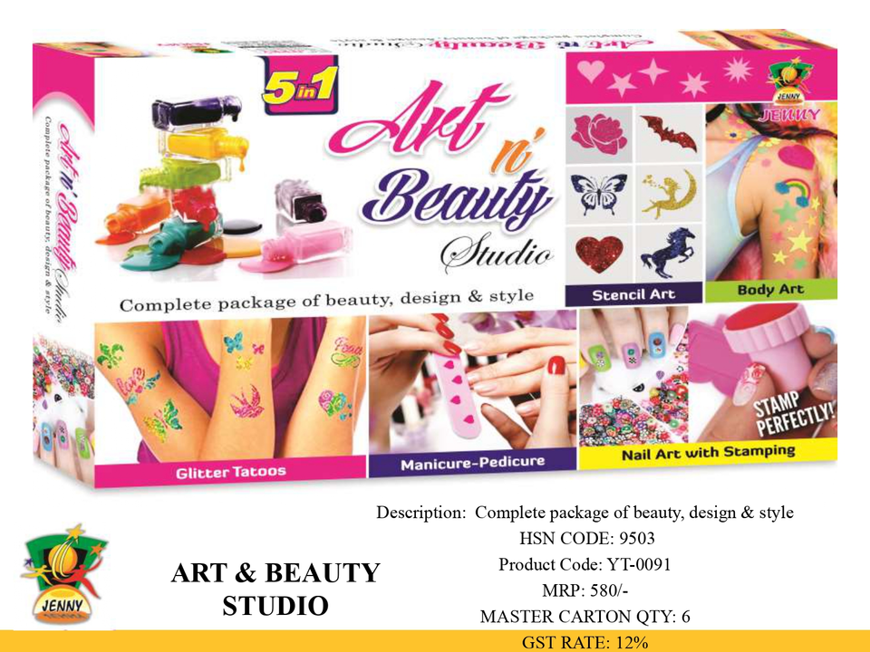 5 in 1 ART N BEAUTY GAME uploaded by Nageshwar Marketing on 5/11/2022