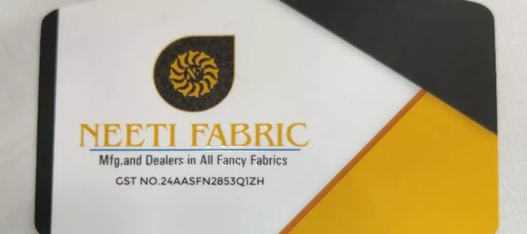 Visiting card store images of NEETI FABRIC