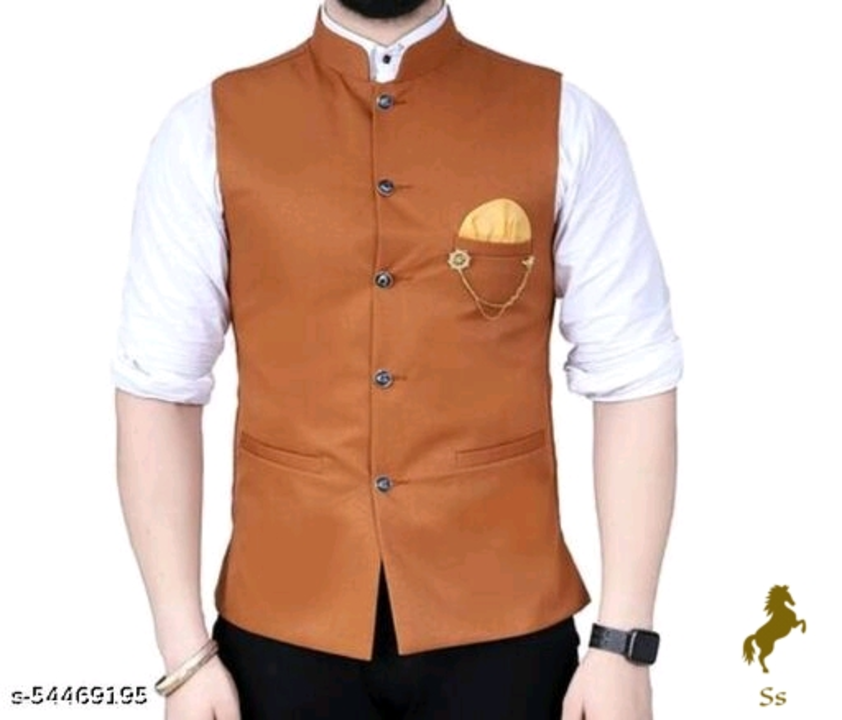 Director Ethnic Modi jacket
Name: Director Ethnic Modi jacket
Fabric: Cotton Slub
Sleeve Length: Sle uploaded by Nayak collection on 5/11/2022