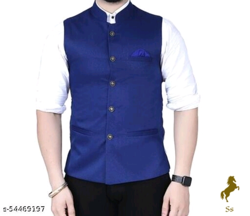 Director Ethnic Modi jacket
Name: Director Ethnic Modi jacket
Fabric: Cotton Slub
Sleeve Length: Sle uploaded by Nayak collection on 5/11/2022