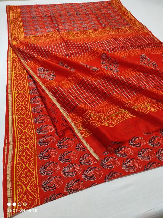 Chanderi saree uploaded by business on 5/11/2022
