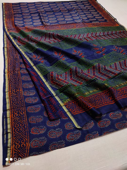 Chanderi saree uploaded by business on 5/11/2022