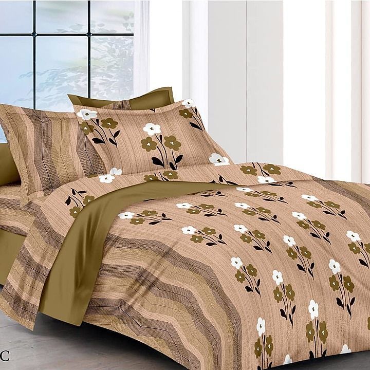 Cotton bedsheets with pillows cover 108/108 uploaded by business on 10/25/2020