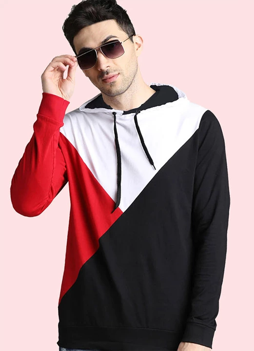 ColorBlock Hooded Tshirt uploaded by OX LifeStyle Corporation on 5/12/2022