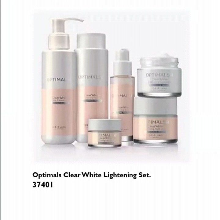 Optimal clear white lightening SET 6pcs uploaded by Makeup official on 10/25/2020