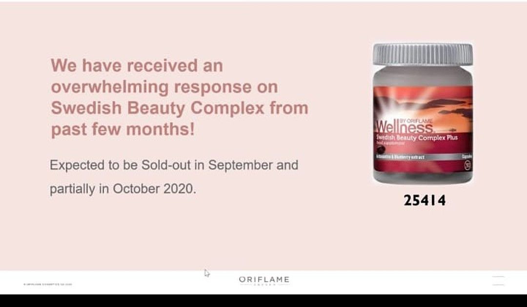 Swedish Beauty Complex Plus 
1 month supply  
30 capsules uploaded by business on 10/25/2020