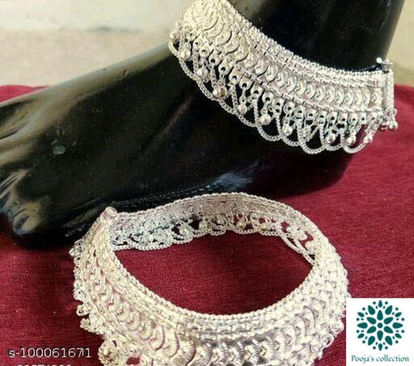 Post image Sterling Silver - Heavy Thick Anklet - Payal for Women's Ethnic - Festive - Functions - Religious - Daily Wear. Adjustable - Long lasting Anklet with GhungrooName: Sterling Silver - Heavy Thick Anklet - Payal for Women's Ethnic - Festive - Functions - Religious - Daily Wear. Adjustable - Long lasting Anklet with GhungrooBase Metal: AlloyPlating: Silver PlatedStone Type: No StoneSizing: AdjustableType: Chain AnkletSizes:Free SizePrice 600 Free shippingOnline /cod availableCountry of Origin: India