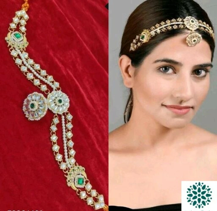 Post image Catalog Name:*Twinkling Graceful Maangtika*Base Metal: AlloyPlating: Gold PlatedStone Type: Artificial StonesType: Matha PattiMultipack: 1Sizes: Free SizePrice 260Free delivery Cod/online payment availableEasy Returns Available In Case Of Any Issue