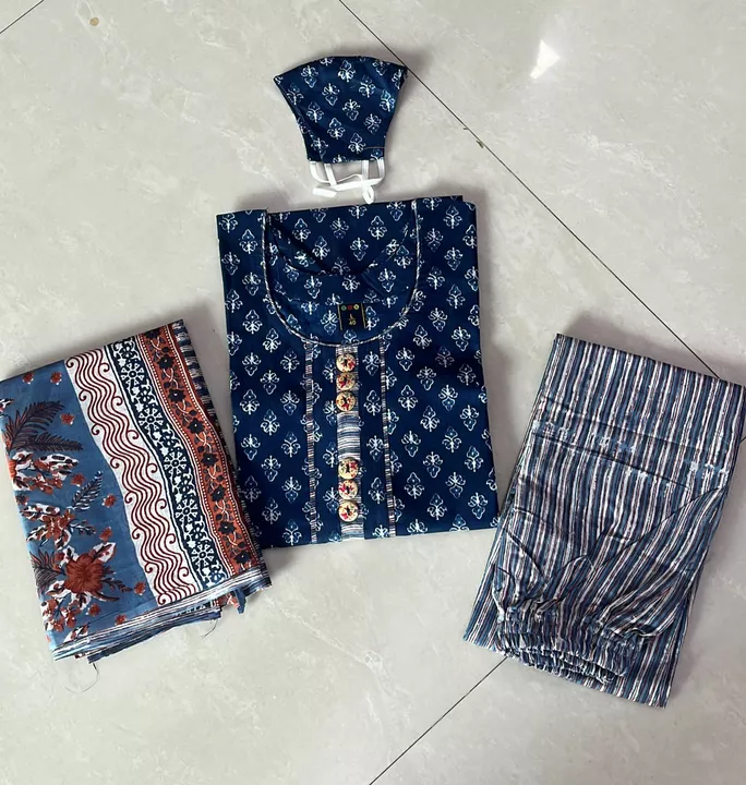 Pant set with duppata uploaded by business on 5/12/2022