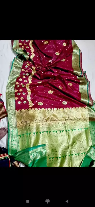 Banarsee saree uploaded by business on 5/12/2022