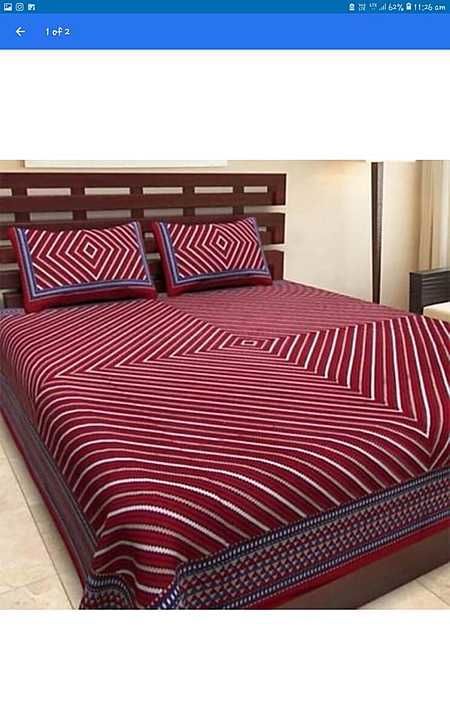 Post image New badsheet with pillow cover 
Whatsapp no 9261722694