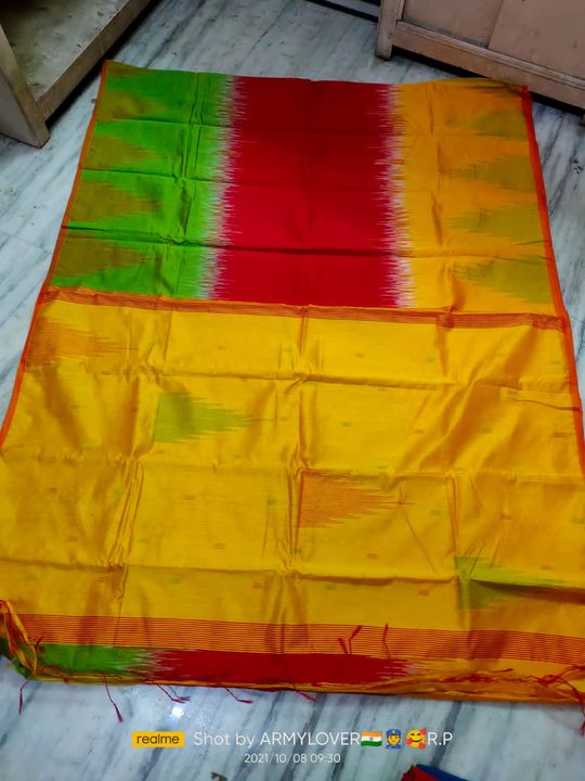 *🎋Item Name :- Handloom Temple Itkot Saree 🎋*

*🎍Metirials :- Cotton Silk// Good Quality 🎍*

*🎊 uploaded by business on 5/12/2022