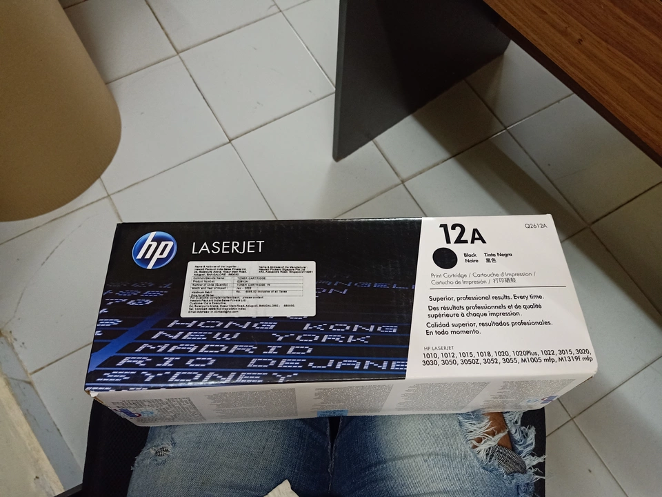 HP 12A Toner Cartridge uploaded by business on 5/12/2022
