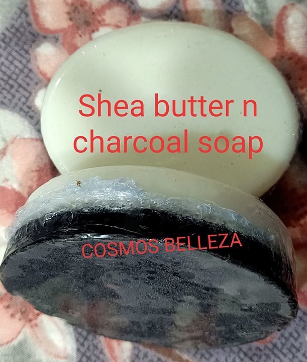 Shea butter and charcoal soap uploaded by business on 10/25/2020