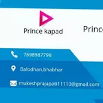 Business logo of Prince kapad sentar