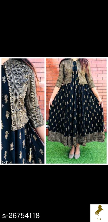 Post image Aagyeyi Attractive Kurtis
Name: Aagyeyi Attractive Kurtis
Fabric: Rayon
Pattern: Printed
Combo of: Single
Sizes:
M, L, XL, XXL
Country of Origin: India
